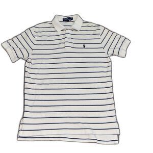 Men Polo Ralph Lauren Striped Polo Size Large